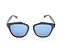 Óculos de Sol Prorider Preto Fosco com Lente Espelhada Azul - 4988 - Imagem 1
