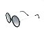 Óculos de Sol Prorider Preto Fosco com Prata YD1689C6 - Imagem 1