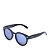 Óculos de Sol OTTO - Preto Fosco&Dourado com Lente Azul - Imagem 1