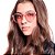 Óculos de Sol BellClover Rosa Translúcido com Animal Print - Imagem 2