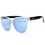 Óculos de Sol BellClover Translúcido com Haste em Preto e Lente Azul - Imagem 1
