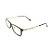 Óculos Receituário Prorider Retangular Animal Print com Dourado - 3016c02 - Imagem 2