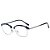 Óculos Receituário Otto Azul Escuro com Prata - Imagem 2