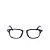 Óculos Receituário Otto - Preto Fosco com Prata - Imagem 1