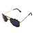 Óculos de Sol Titania Aviador Dourado com Tecido Estampado Camuflado - Imagem 1