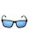 Óculos de Sol Quadrado Prorider Preto Fosco com Lente Espelhada Azul - 25248-2 - Imagem 1