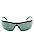 Óculos de Sol Retro Prorider Preto Fosco com Lente Verde - 725 - Imagem 2