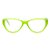 Óculos de Grau Infantil Z-JIM em Grilamid® TR-90 Gatinho Verde Florescente - Imagem 3