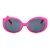 Óculos de Sol Infantil ZJim Redondo Rosa Chiclete - Imagem 3
