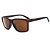 Óculos de Sol OTTO em Grilamid® TR-90 Quadrado Marrom Fosco - Imagem 1
