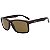 Óculos de Sol OTTO em Grilamid® TR-90 Quadrado Marrom Fosco CJH72133-4 - Imagem 1