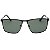 Óculos de Sol Polarizado OTTO em Metal Monel® Quadrado Preto - Imagem 2