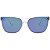Óculos de Sol BellClover® em Grilamid® TR-90 Quadrado Translúcido e Espelhado - Imagem 3