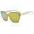 Óculos de Sol BellClover® em Grilamid® TR-90 Gatinho Rosa e Espelhado - Imagem 1