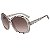 Óculos de Sol BellClover em Grilamid® TR-90 Clássico Marrom Claro Translucido Lente Degradê - Imagem 1