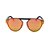 Óculos de Sol Dark Face Preto Fosco com Lente Espelhada - B88-1410 - Imagem 2