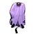 Mochila Bad Rose Estampada Roxo e Preto - BRMB88 - Imagem 3