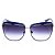 Óculos de Sol Clos Quadrado Azul Escuro - Imagem 3