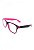 Óculos receituário Prorider rosa e preto fosco - Imagem 1