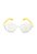 Óculos Solar Paul Ryan Branco e Amarelo - D9044 - Imagem 2