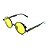 Óculos de Sol Prorider Preto Detalhado com Lente Fumê Amarela - DNEB1543 - Imagem 1