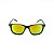 Óculos de Sol Prorider Preto Fosco Detalhado com Lente Espelhada Amarela - 4439-2 - Imagem 2
