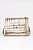 BOLSA EM COURO EB 530 SNAKE GOLD - Imagem 1