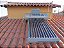 Aquecedor solar  Acoplado a  Vácuo 180 litros 12 plus Tubos Solar Global até 5 banhos dia Aço 304 Sem Inclinação PROMOÇÃO PISCOU PERDEU - Imagem 1
