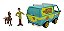 Miniatura Máquina De Mistério Scooby Doo C/ Boneco Jada 1:24 - Imagem 7