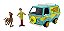 Miniatura Máquina De Mistério Scooby Doo C/ Boneco Jada 1:24 - Imagem 4