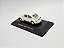Miniatura Coleção Volkswagen Fusca 1500 1973 Branco 1:43 - Imagem 5