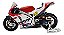 Miniatura Moto Ducati Gp15 Andrea Iannone Metal 1:18 - Imagem 7