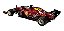 Miniatura Fórmula 1 F1 Ferrari Sf1000 Sebastia Vettel 5 1:43 - Imagem 4