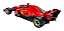 Miniatura Fórmula 1 F1 Ferrari Sf71h K. Haikkonen Metal 1:18 - Imagem 6