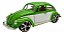 Miniatura Volkswagen Fusca Bicolor Rebaixado Metal 1:18 - Imagem 1