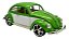 Miniatura Volkswagen Fusca Bicolor Rebaixado Metal 1:18 - Imagem 7