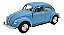 Miniatura Volkswagen Fusca 1967 Metal Kinsmart 1:32 - Imagem 73