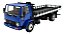 Miniatura Caminhão Ford Cargo Azul Carroceria 1:43 - Imagem 1