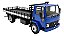 Miniatura Caminhão Ford Cargo Azul Carroceria 1:43 - Imagem 3