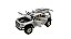 Miniatura Mercedes Benz Off Road Prata Acende Luz/som 1:32 - Imagem 6