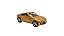 Miniatura Nissan 350z Dourado Metal 1:34 - Imagem 2