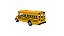 Miniatura Ônibus Escolar School Bus Metal 1:48 - Imagem 4