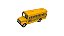 Miniatura Ônibus Escolar School Bus Metal 1:48 - Imagem 5