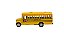 Miniatura Ônibus Escolar School Bus Metal 1:48 - Imagem 8