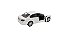 Miniatura BMW M5 Branco 1:36 - Imagem 8