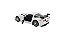 Miniatura Chevrolet Corvette C6R Branco 1:36 - Imagem 5