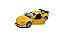Miniatura Chevrolet Corvette C6R Amarelo 1:36 - Imagem 6