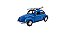 Miniatura Volkswagen Fusca Surf Welly Azul 1:32 - Imagem 1