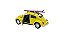 Miniatura Volkswagen Fusca Surf Welly Amarelo 1:32 - Imagem 5