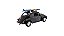 Miniatura Volkswagen Fusca Surf Welly Preto 1:32 - Imagem 3